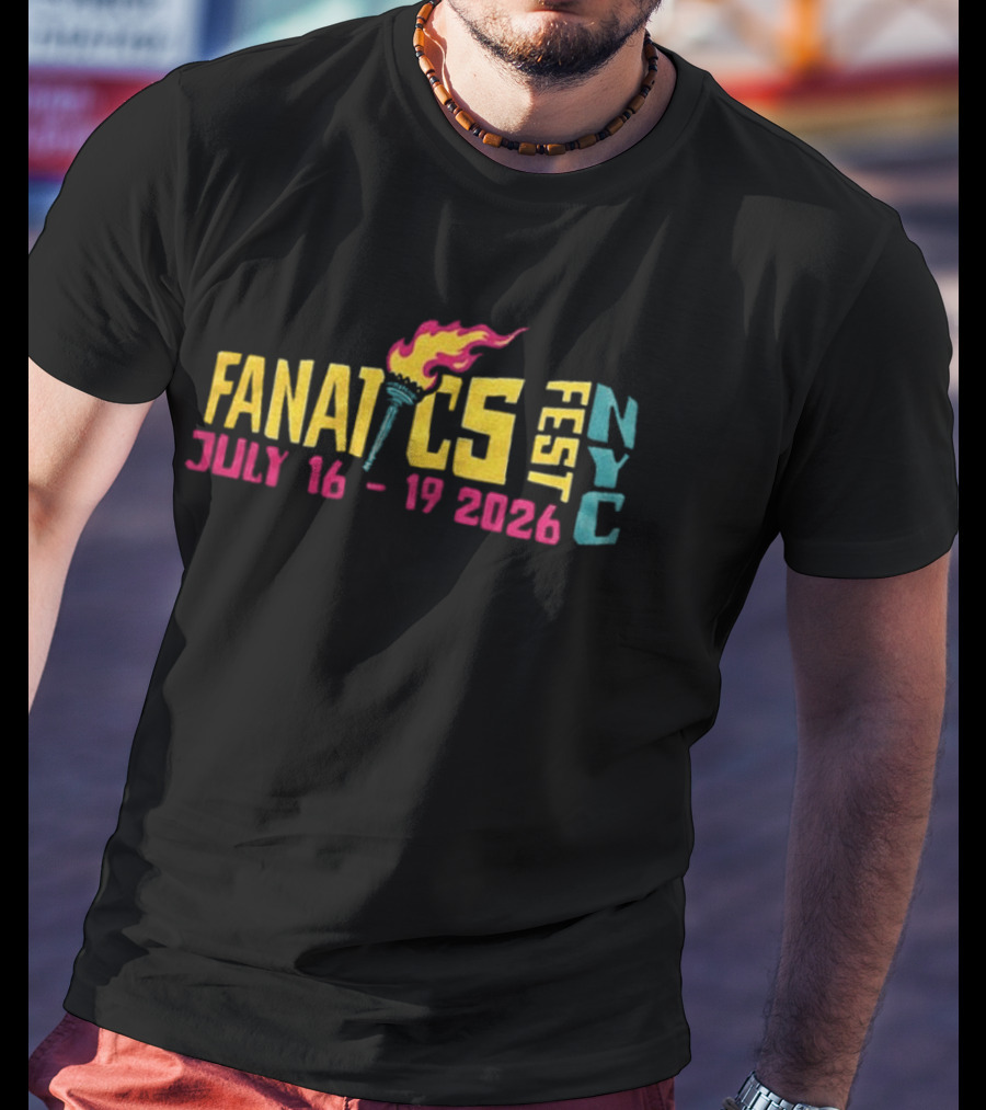 Fanatics Fest NYC July 16 19 2026 Exclusive T-Shirt