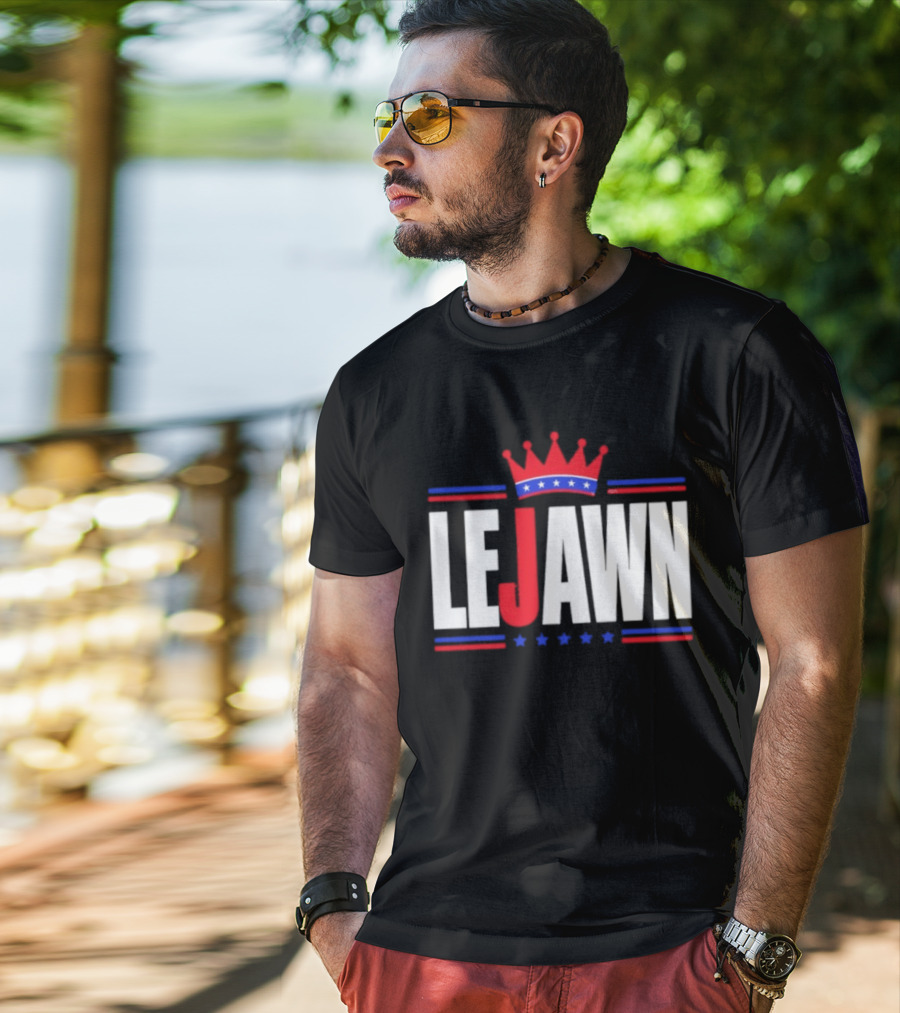 LeJawn King Crown LeBron James Philadelphia 76ers NBA 2026 T-Shirt