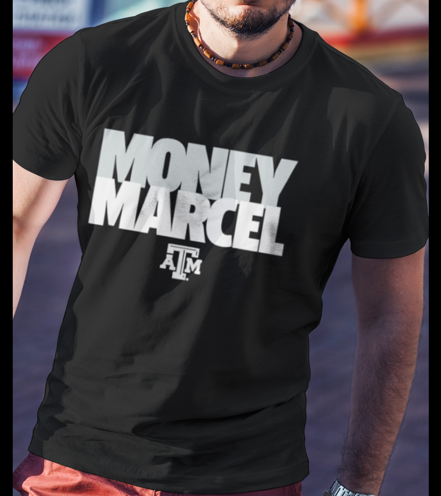 Money Marcel Texas A&M Aggies Football Fan T-Shirt