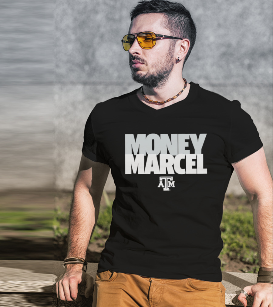 Money Marcel Texas A&M Aggies Football Fan T-Shirt