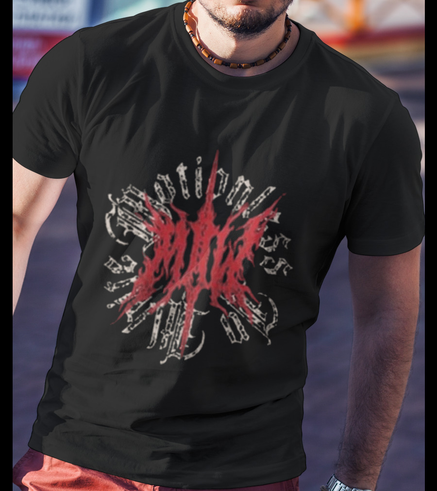Motionless In White The Sweat And Blood Tour 2026 Dates Decades T-Shirt