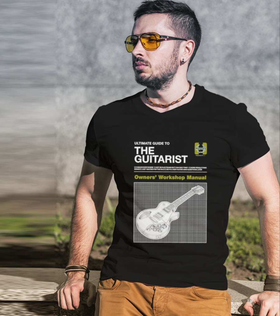Owners' Workshop Manual For The Guitarist Ultimate Guide T-Shirt