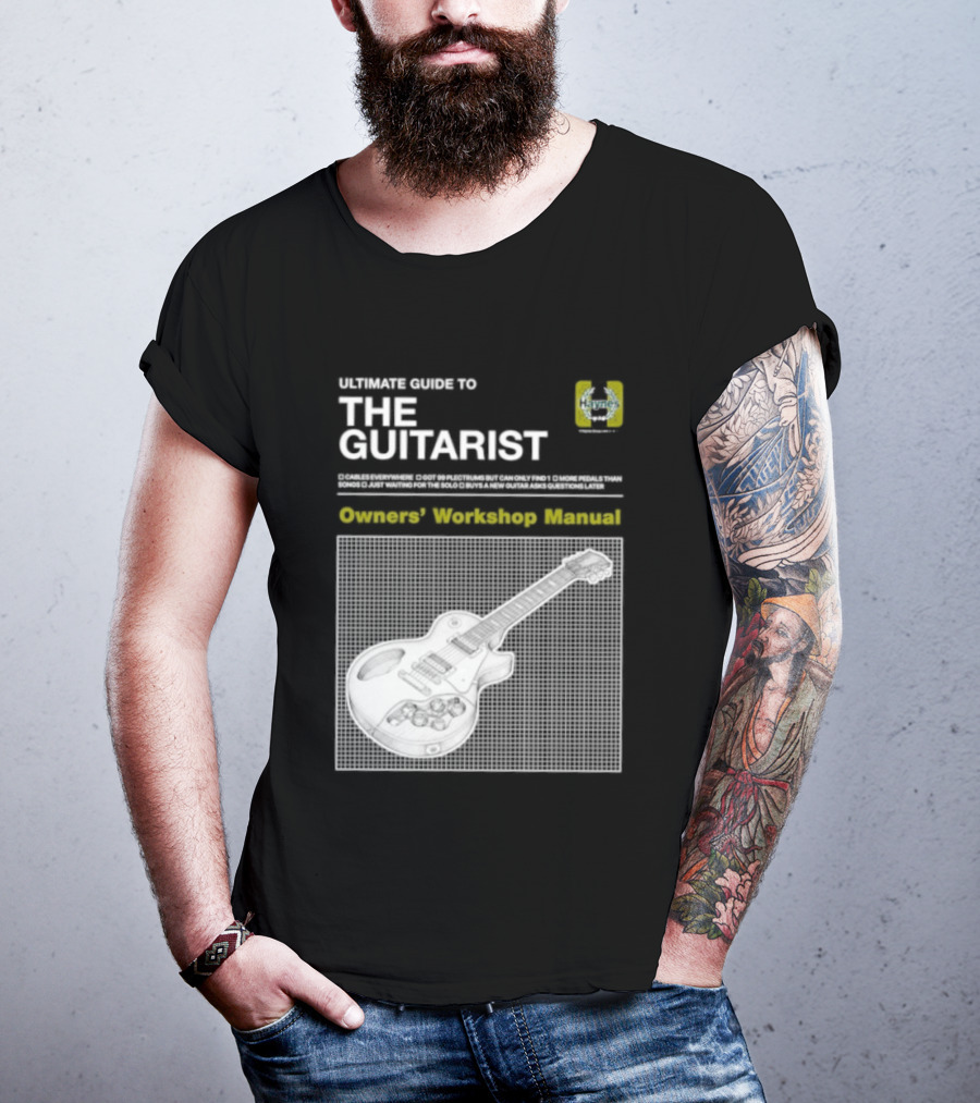 Owners' Workshop Manual For The Guitarist Ultimate Guide T-Shirt