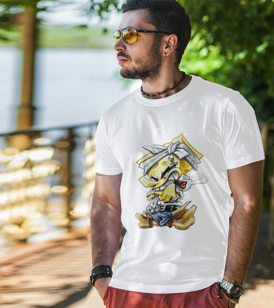 Sponge Squarepants Gangster Bandana Style Graffiti T-Shirt