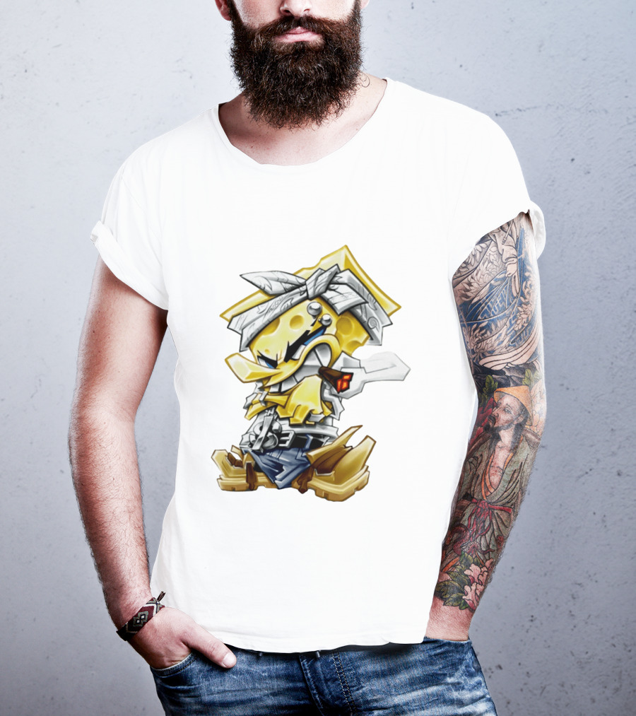 Sponge Squarepants Gangster Bandana Style Graffiti T-Shirt