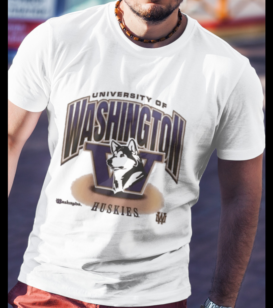 University Of Washington Huskies Sandstone Team Flex Foundation T-Shirt