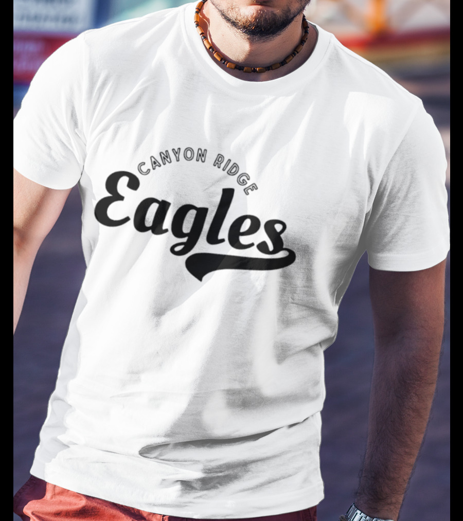 Canyon Ridge Eagles 2026 Trio Crown Arc T-Shirt