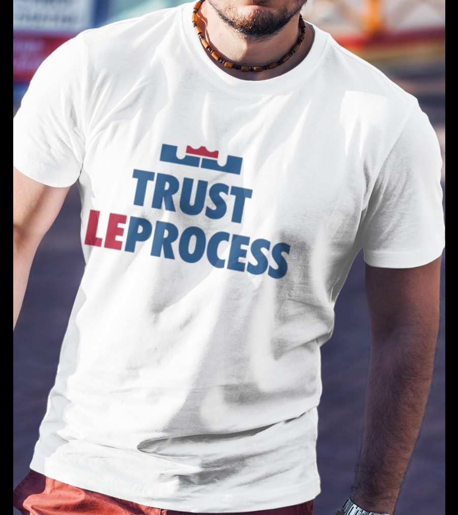 LeBron James Philadelphia 76ers Trust LeProcess Basketball T-Shirt