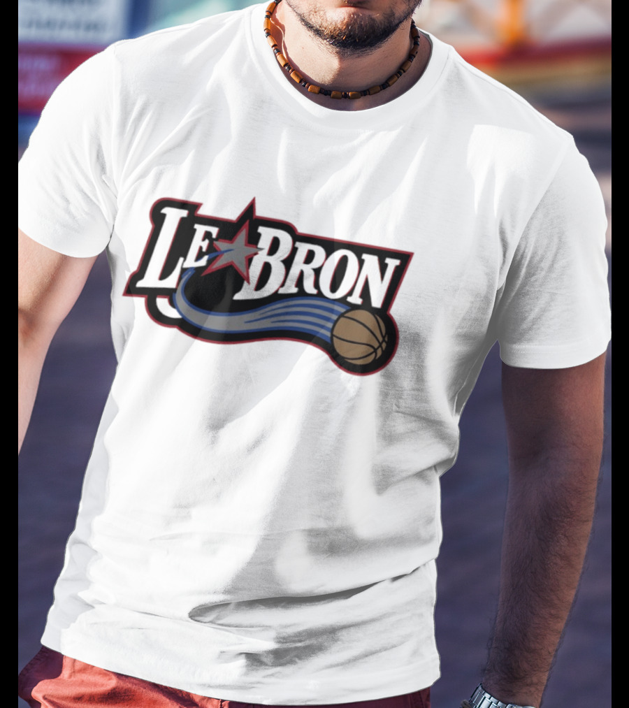Lebron James Reimagined With Philadelphia 76ers NBA Basketball T-Shirt