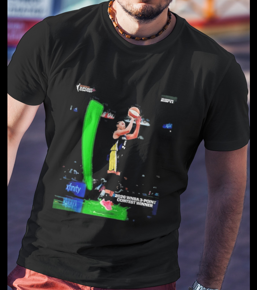 Azzi Fudd State Farm WNBA 3 Point Contest Winner 2026 Xfinity T-Shirt