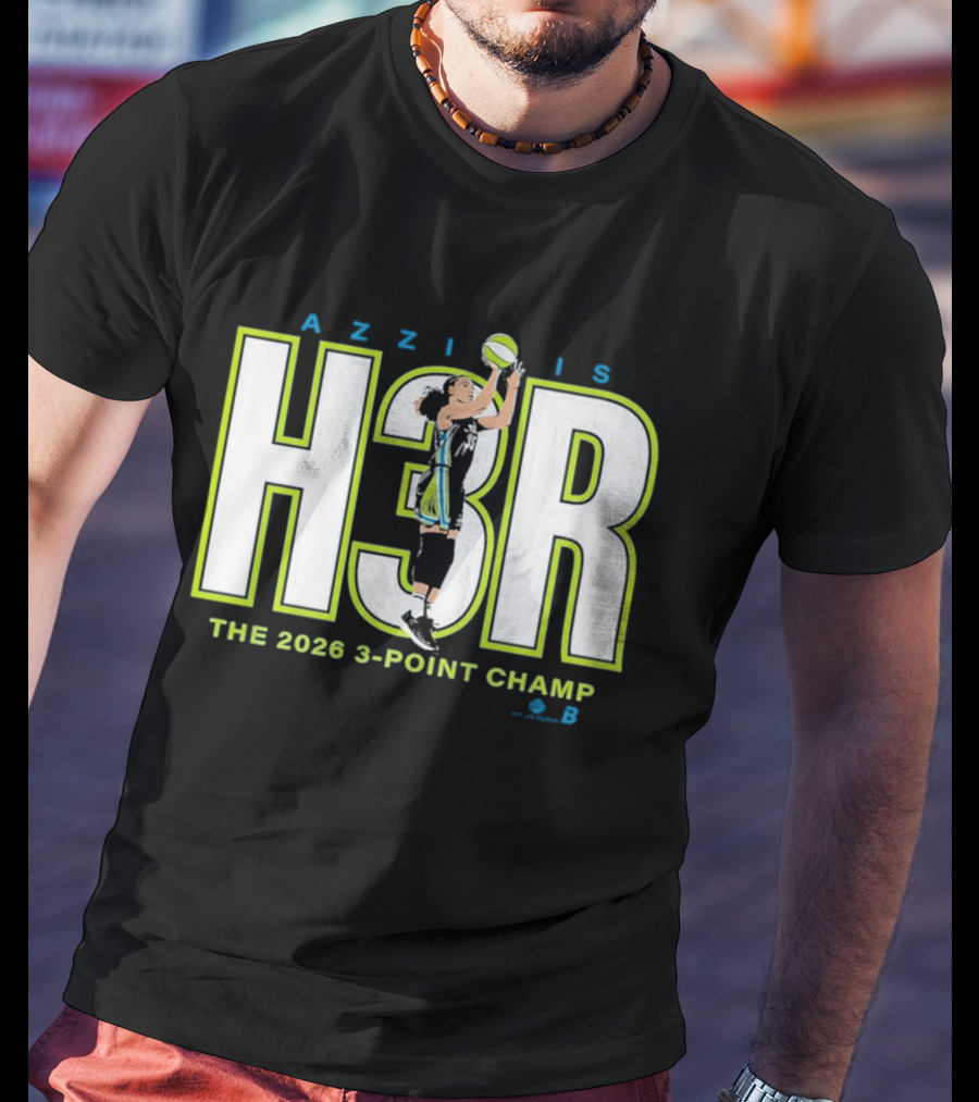 Azzi Is Her H3R The 2026 3 Point Champ T-Shirt