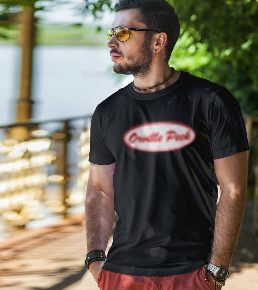 Orville Peck Drive Me Crazy Black Work T-Shirt