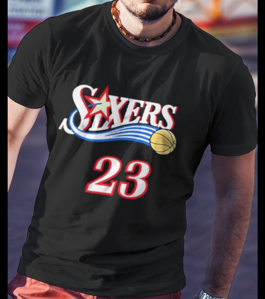 Sixers Basketball Star 23 T-Shirt
