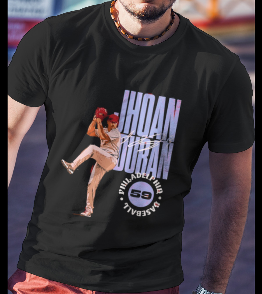 Jhoan Duran 59 Philadelphia Phillies MLB T-Shirt