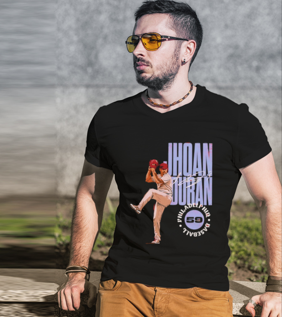 Jhoan Duran 59 Philadelphia Phillies MLB T-Shirt