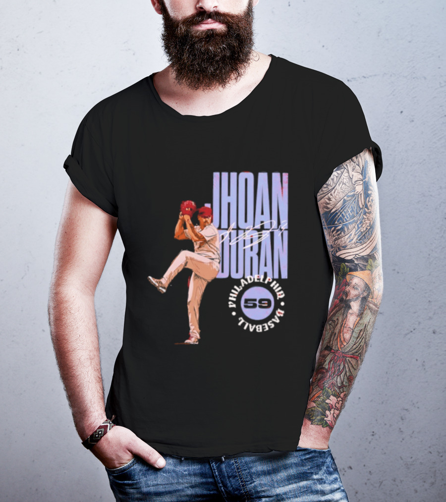 Jhoan Duran 59 Philadelphia Phillies MLB T-Shirt