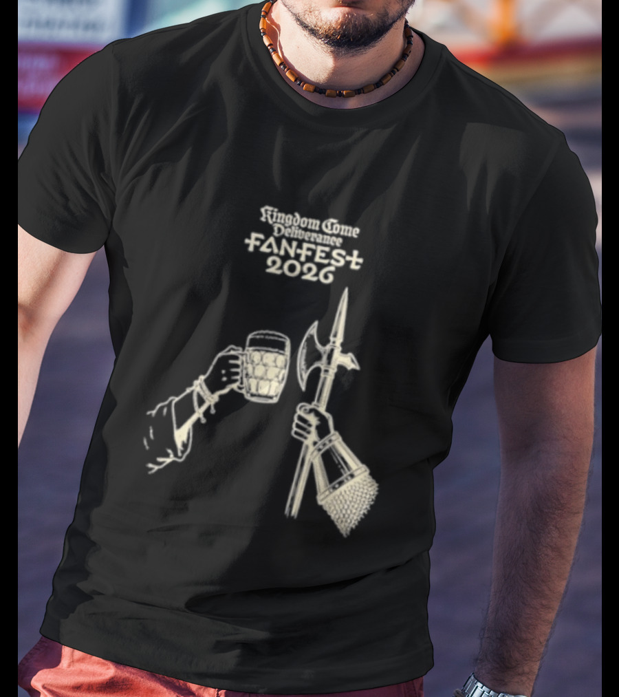 Kingdom Come Deliverance Fanfest 2026 RPG And Axe Celebration T-Shirt