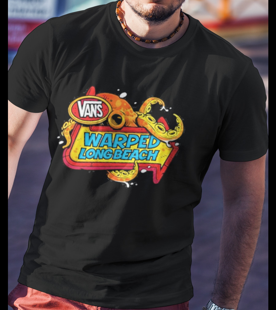 Vans Warped 2026 Long Beach Octopus T-Shirt