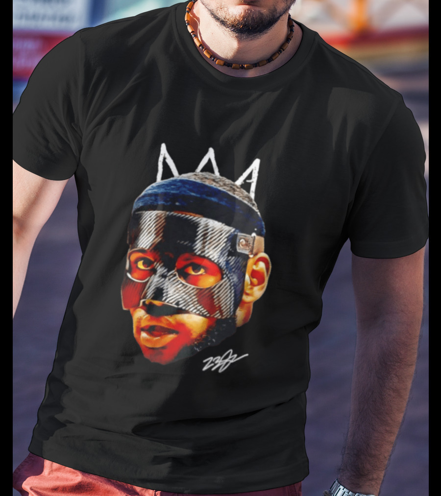 LeBron James Mask The GOAT Crown T-Shirt