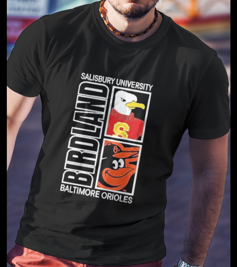 Salisbury University Birdland Night Baltimore Orioles 2026 T-Shirt