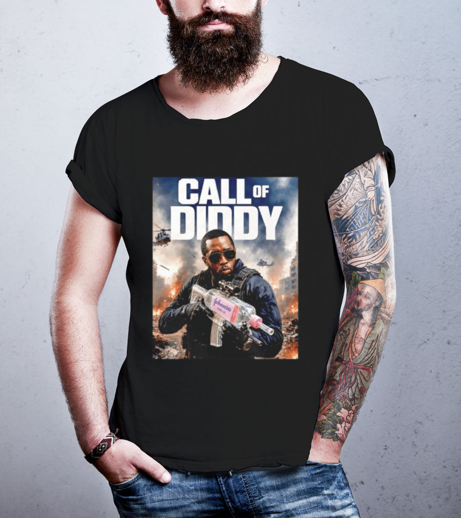 Call Of Diddy Sean Combs Johnson's Baby Oil T-Shirt