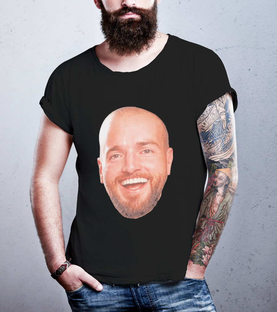 Clinton Gutherson Face Rugby Fan Merchandise T-Shirt