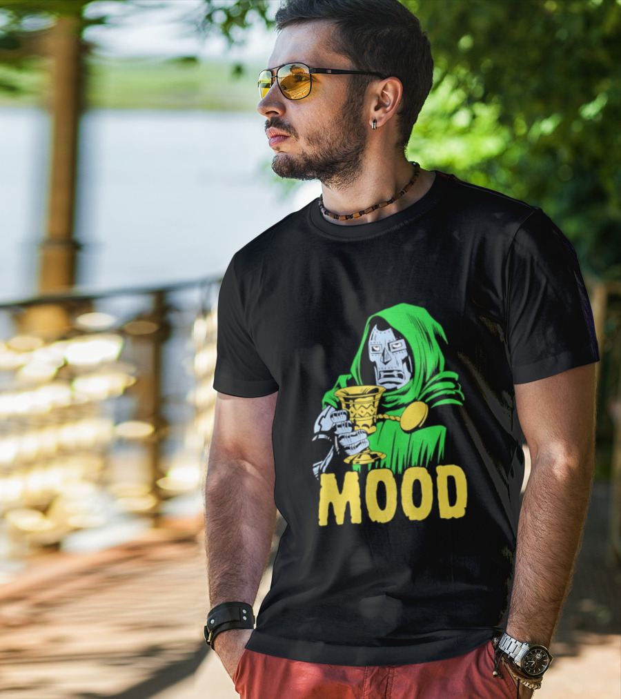 Doctor Doom Mood Marvel Villain Comic Book T-Shirt