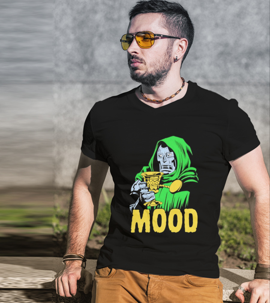 Doctor Doom Mood Marvel Villain Comic Book T-Shirt