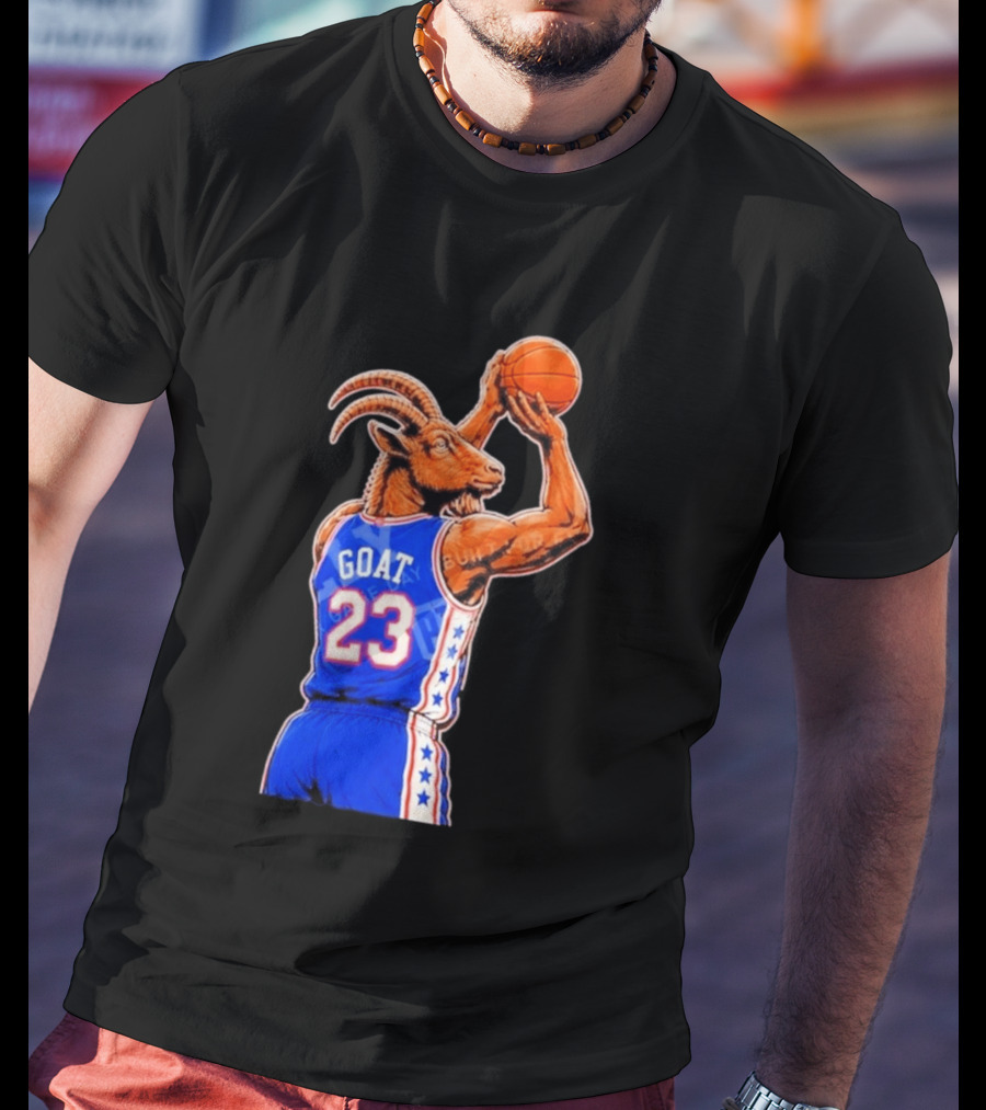 GOAT 23 Basketball Player Jersey Sports Inspired By Iconic NBA Stars T-Shirt