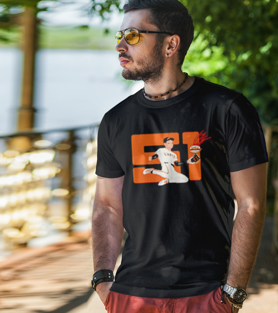 San Francisco Giants Jung Hoo Lee No 51 Baseball Player Comic T-Shirt