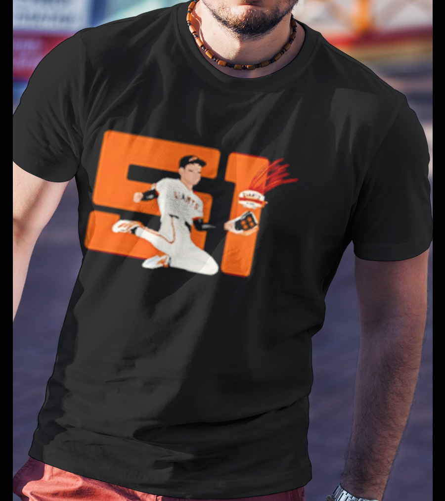 San Francisco Giants Jung Hoo Lee No 51 Baseball Player Comic T-Shirt