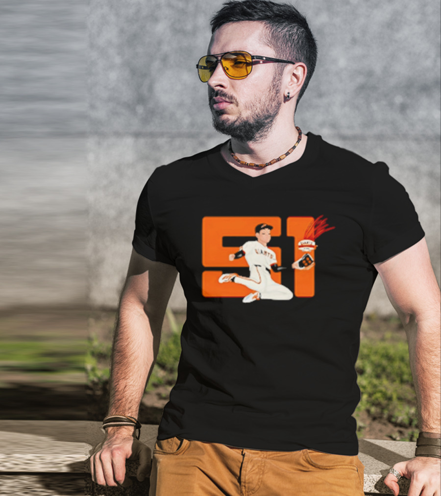 San Francisco Giants Jung Hoo Lee No 51 Baseball Player Comic T-Shirt