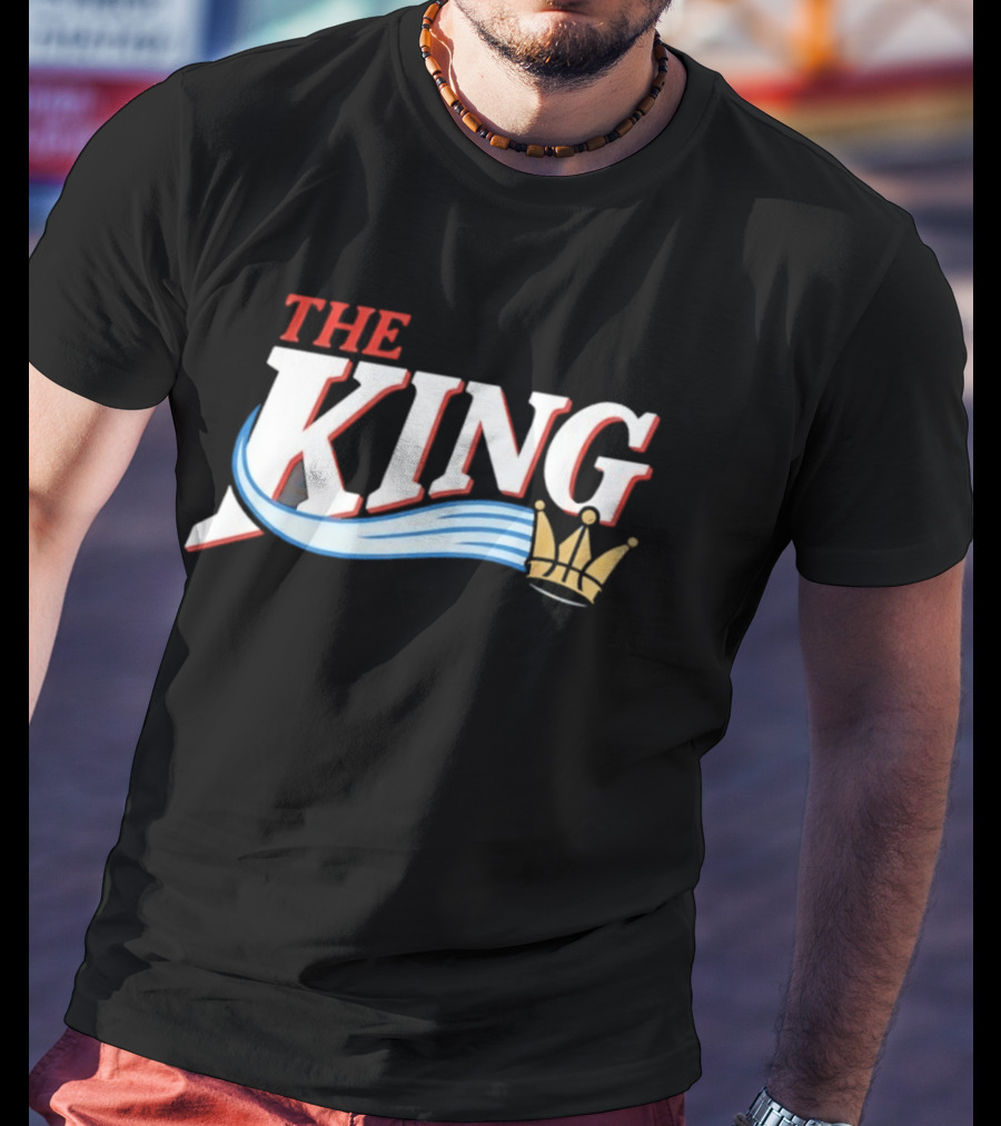 LeBron James The King Crown Philly NBA Basketball T-Shirt
