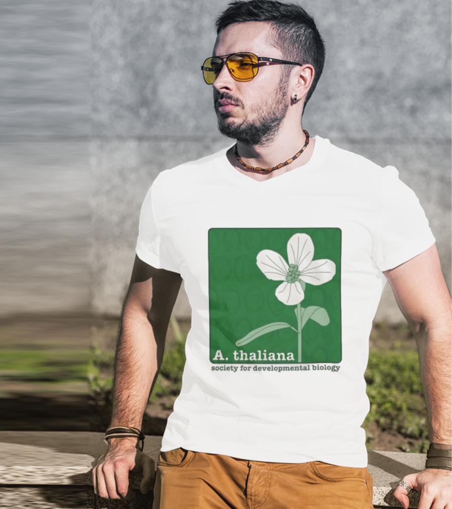 A Thaliana Society For Developmental Biology Flower T-Shirt