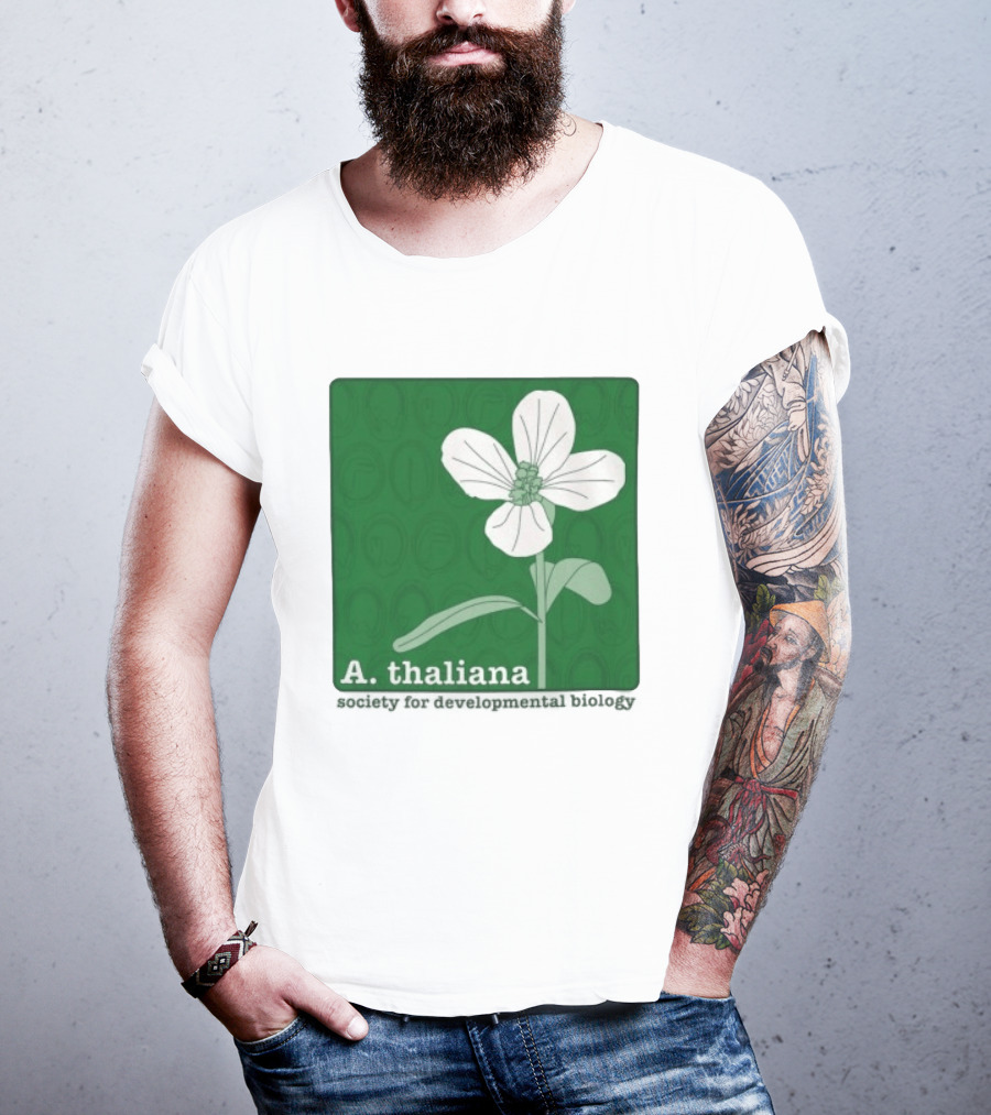 A Thaliana Society For Developmental Biology Flower T-Shirt
