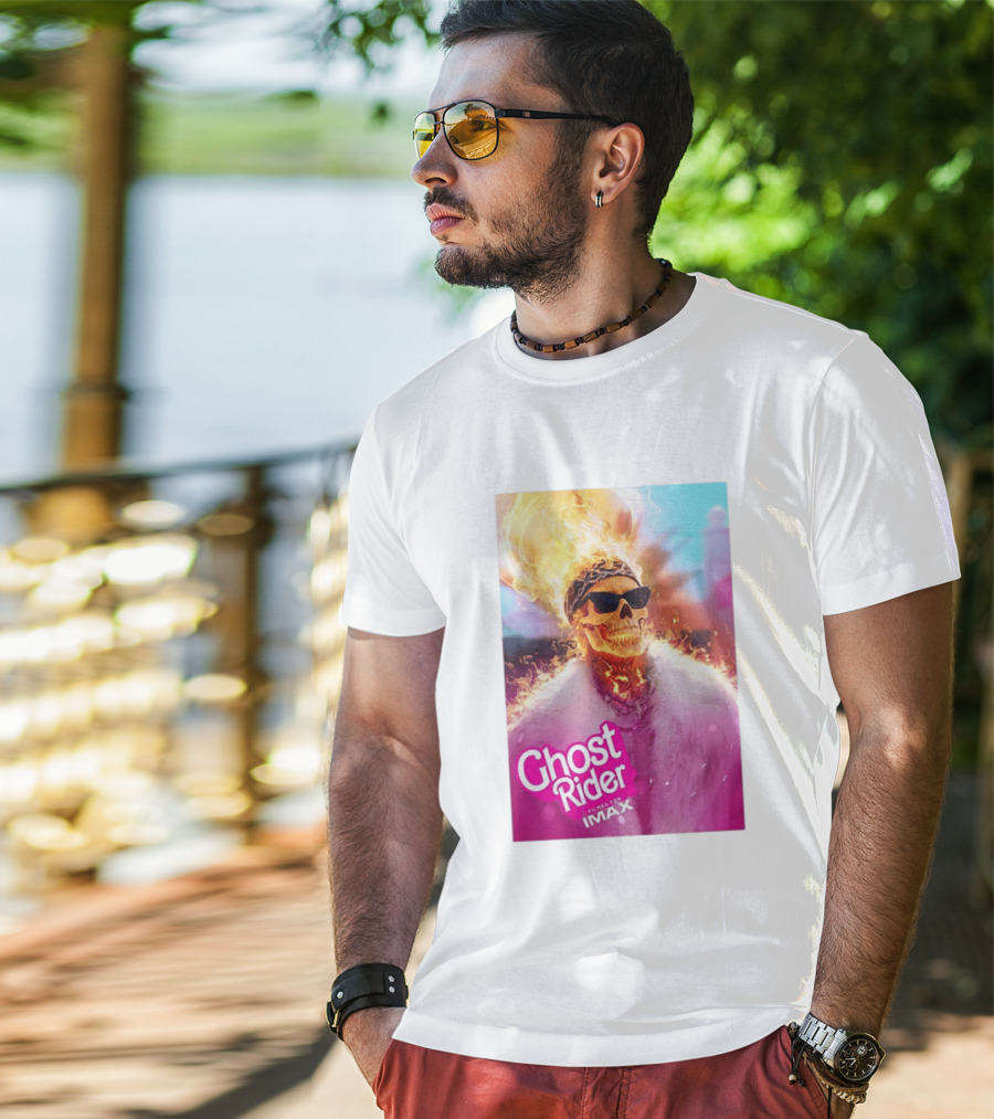 Ryan Gosling Barbie Ghost Rider Filmed For IMAX T-Shirt