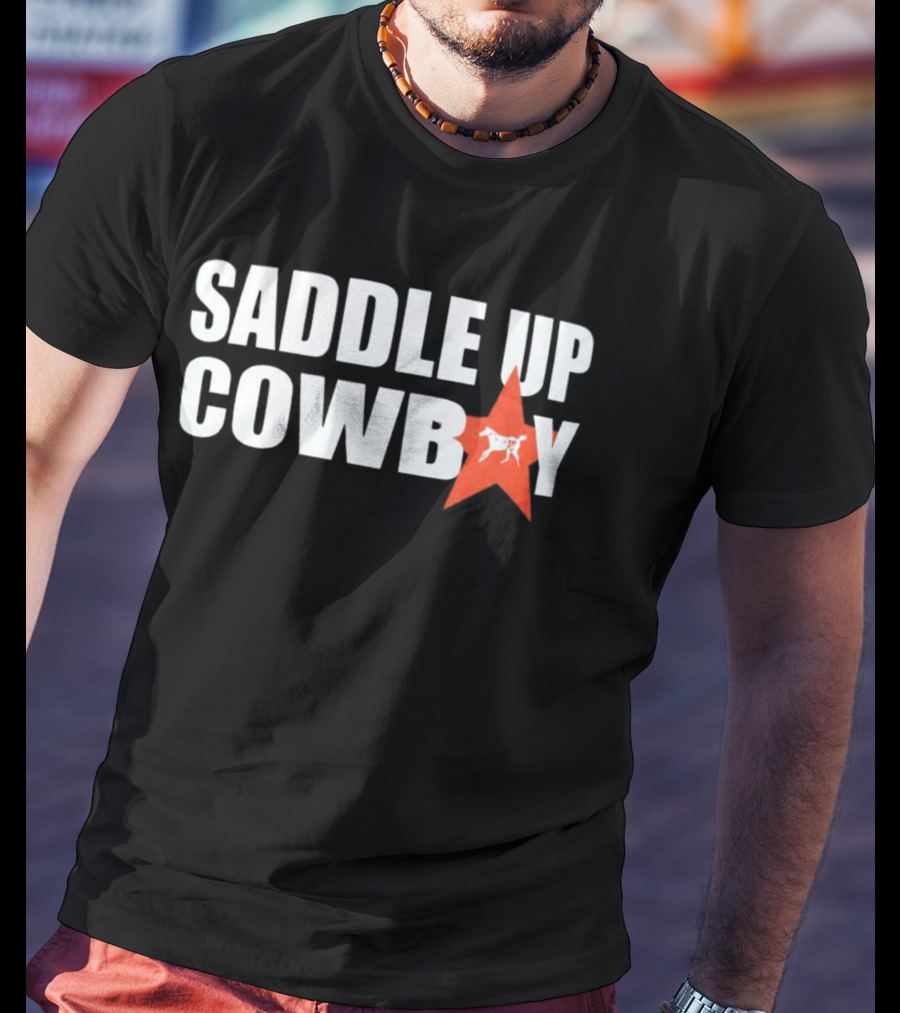 Saddle Up Cowboy Star Trucker Hat Cailin Russo Music Shop T-Shirt