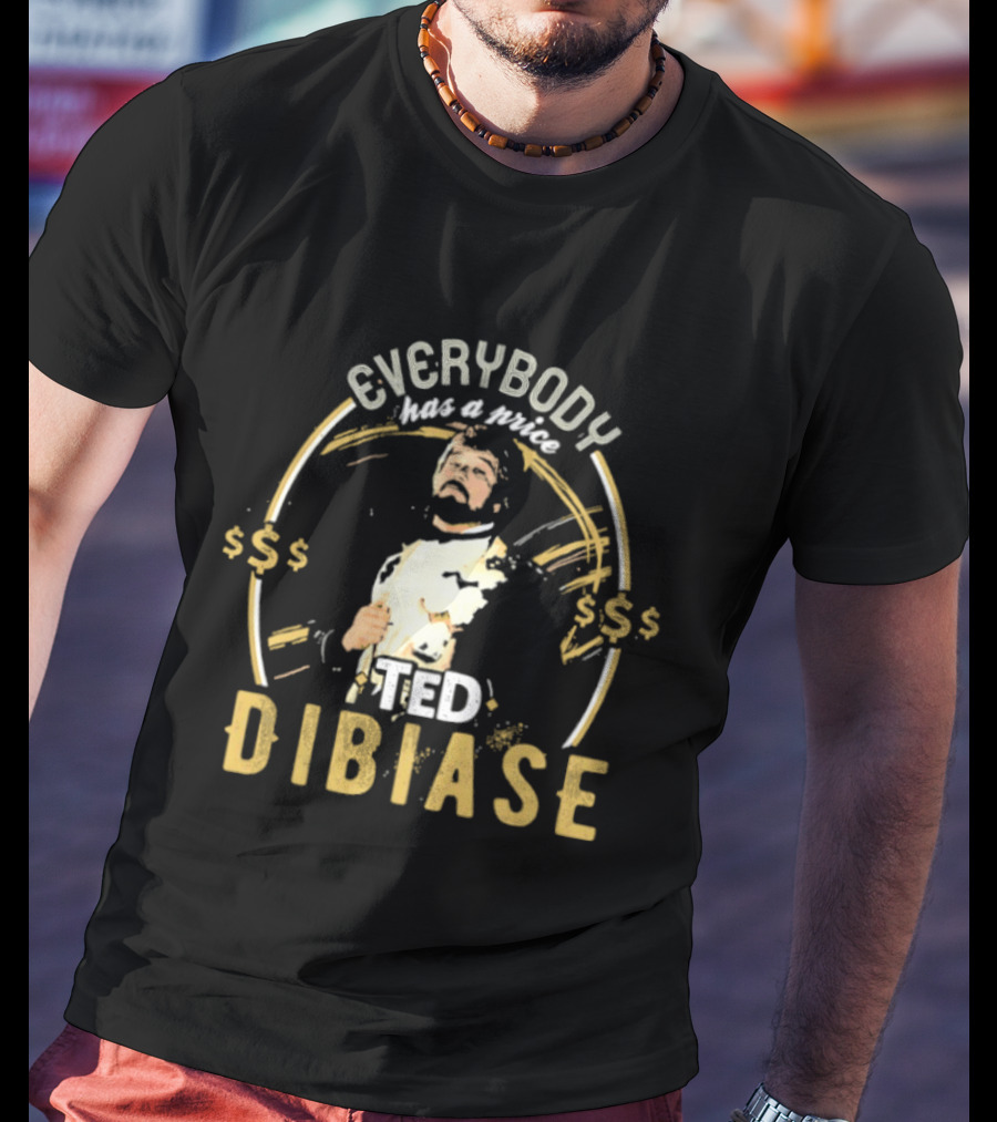 Ted Dibiase Wwe Everybody Has A Price Money Signs T-Shirt