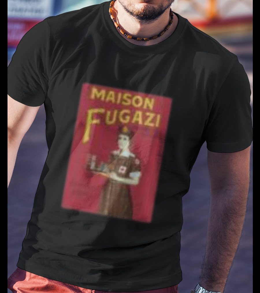 Maison Fugazi Store Rations Black T-Shirt