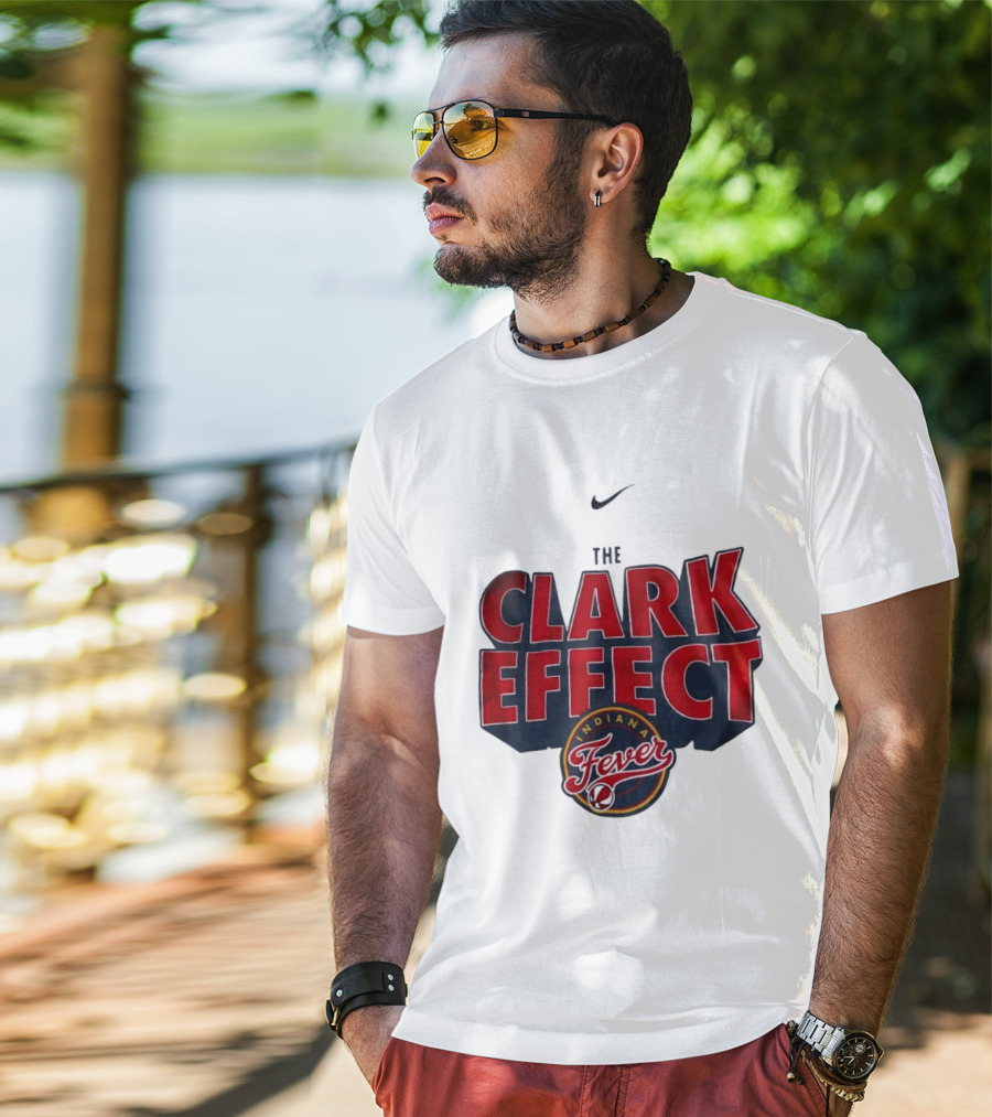 The Clark Effect Indiana Fever Nike Basketball T-Shirt