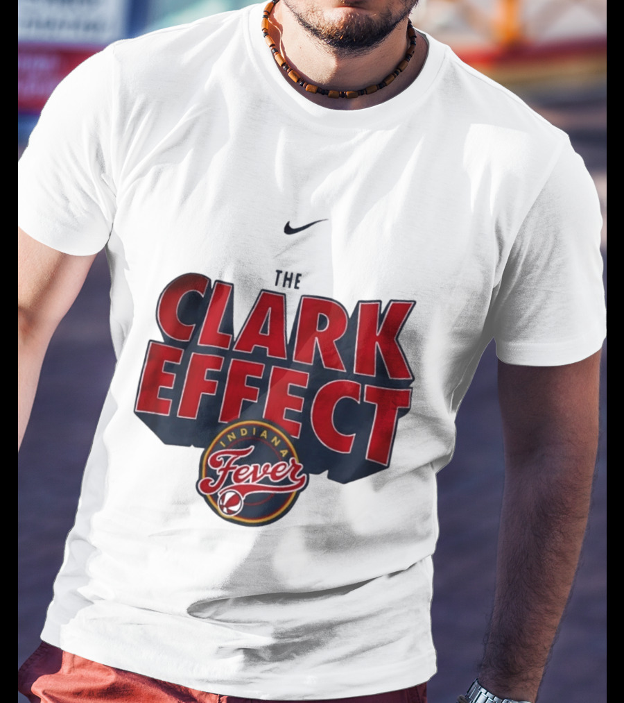 The Clark Effect Indiana Fever Nike Basketball T-Shirt