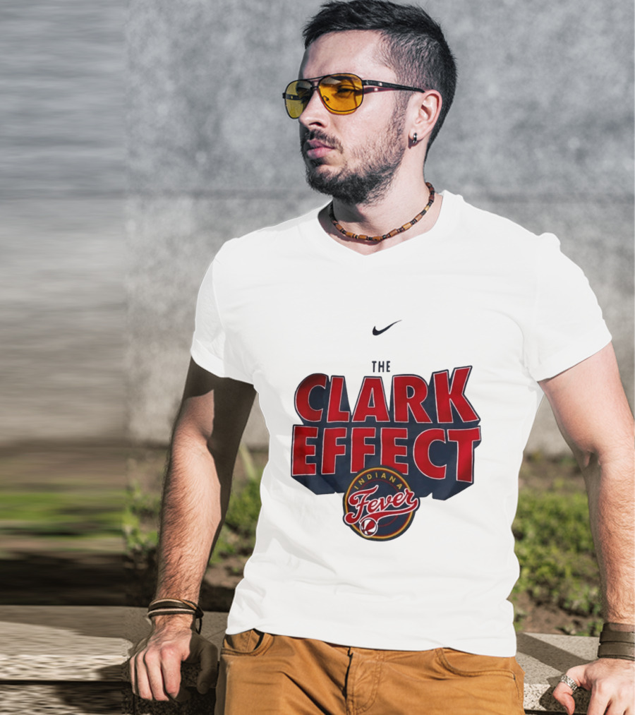 The Clark Effect Indiana Fever Nike Basketball T-Shirt