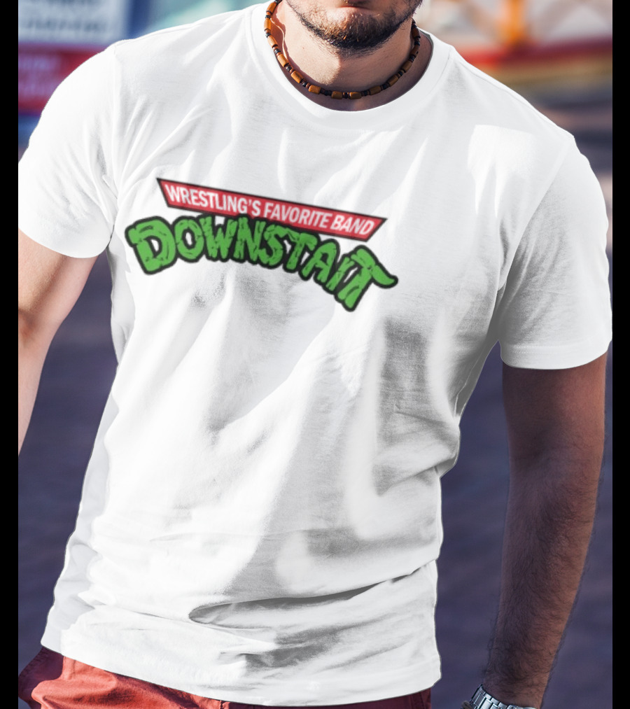 Wrestling's Favorite Band Downstait Wrestling Music T-Shirt