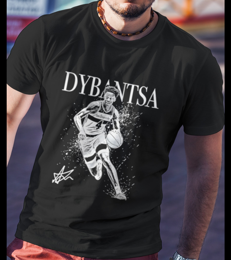 DYBANTSA Washington Wizards NBA Player AJ T-Shirt