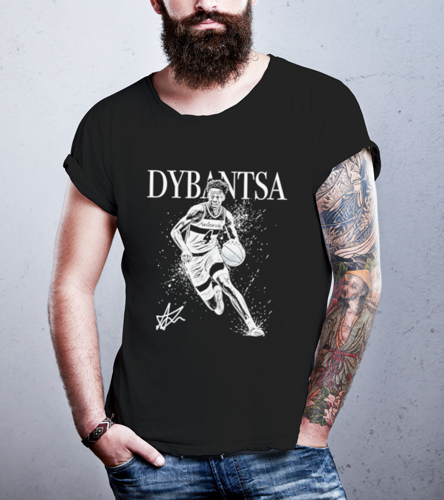 DYBANTSA Washington Wizards NBA Player AJ T-Shirt