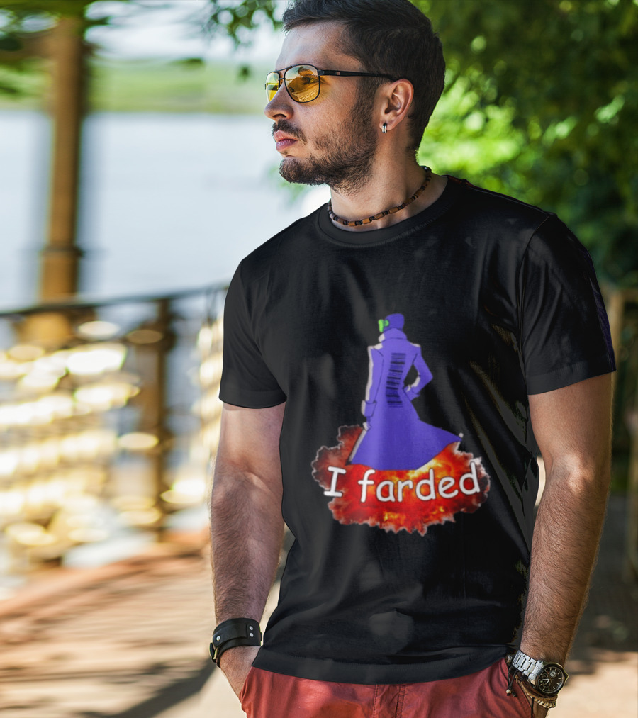 I Farded Meme Comedy Explosion Humor T-Shirt