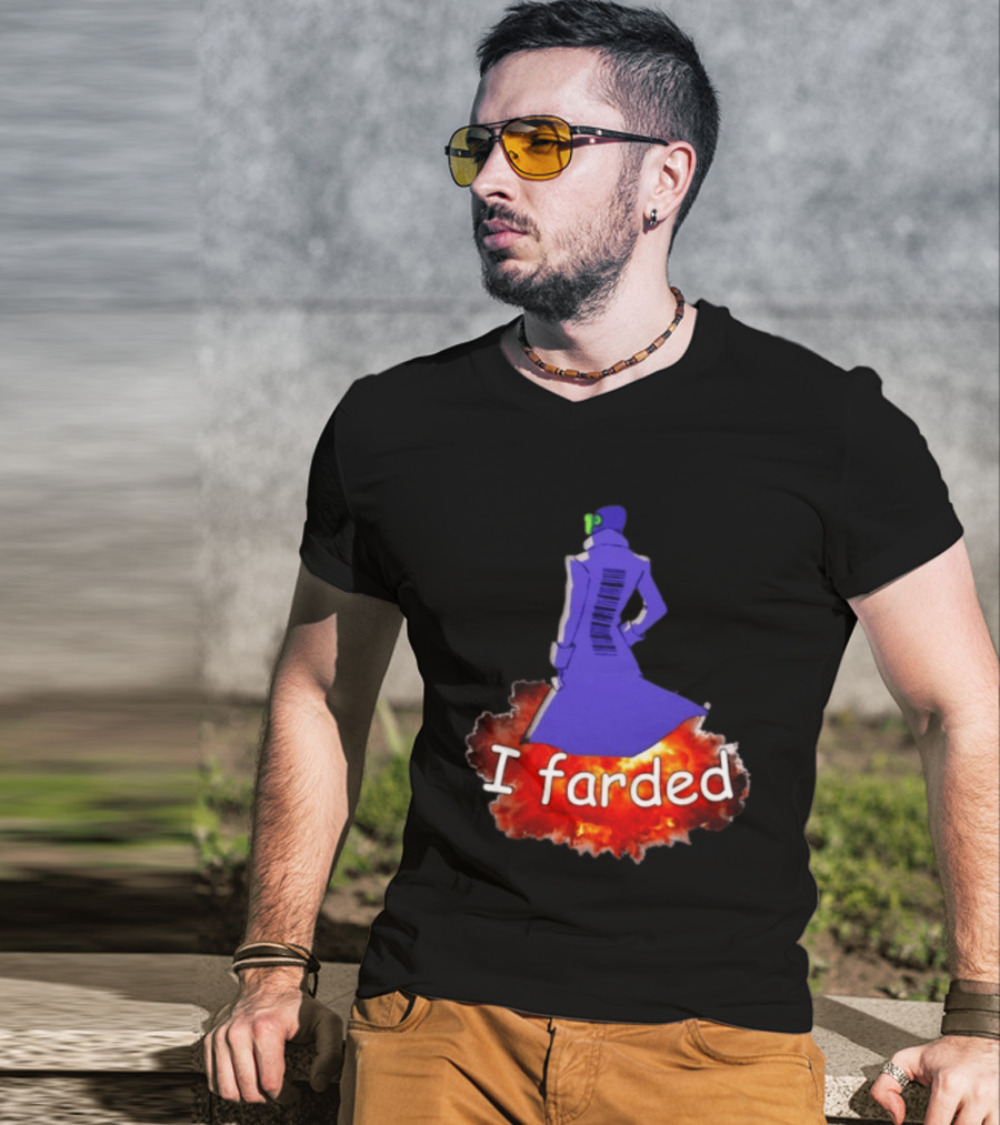 I Farded Meme Comedy Explosion Humor T-Shirt