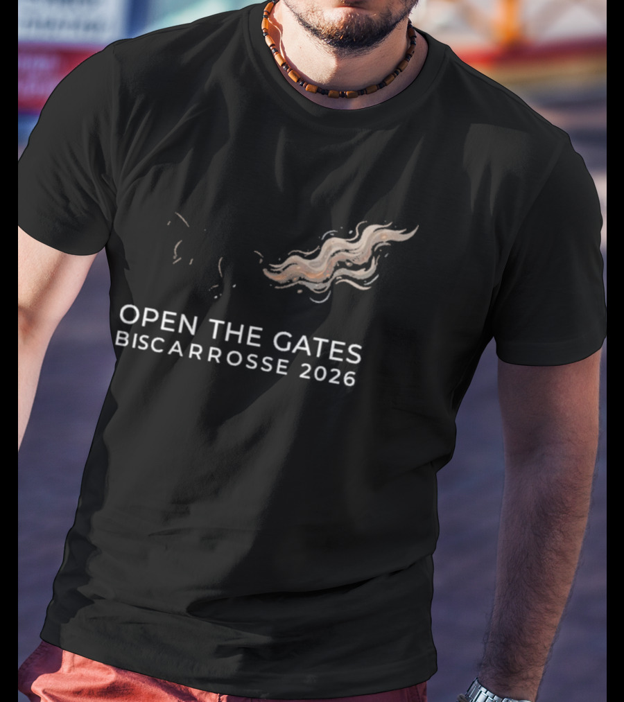 Open The Gates Biscarrosse Horse Rescue 2026 Wildfire Survivor T-Shirt