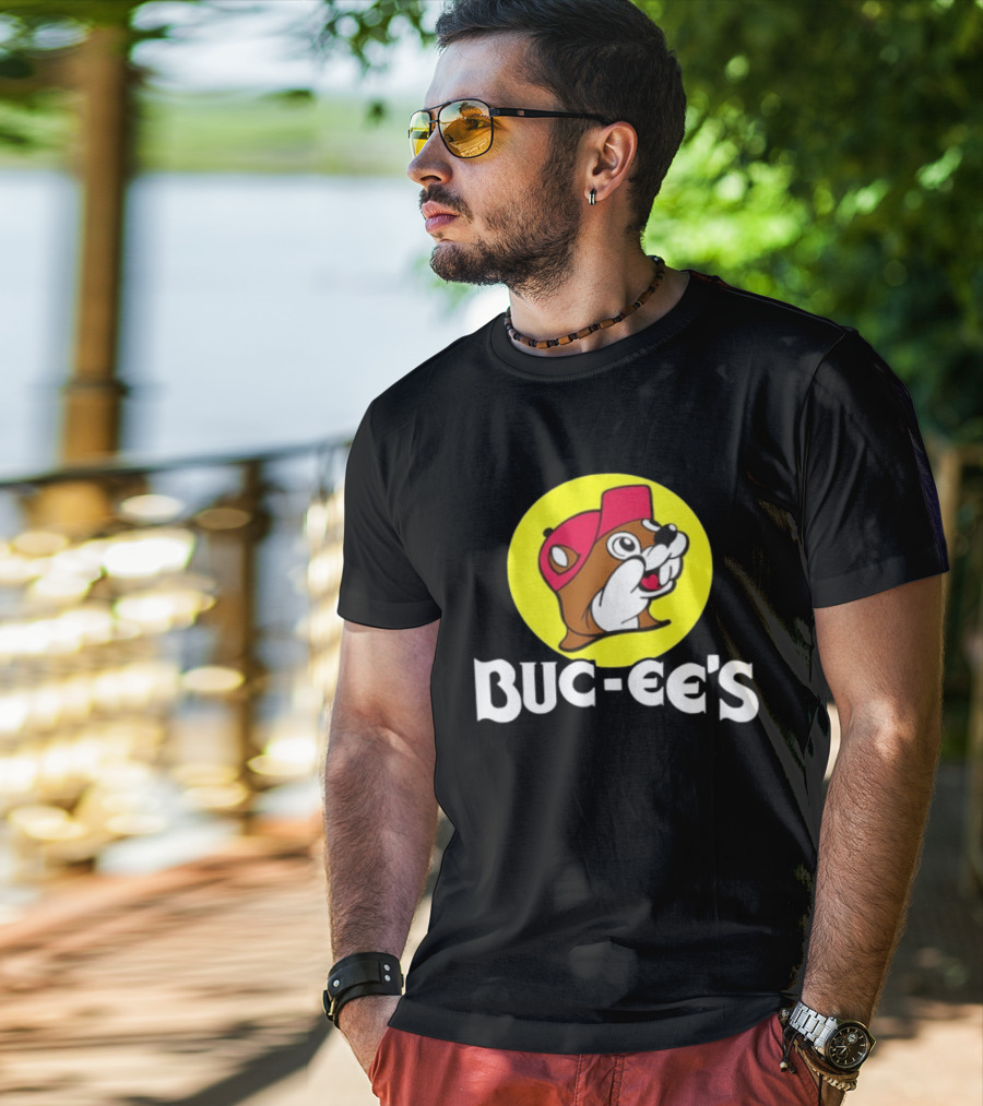 Buc Ee's I Like Big Buc's And I Cannot Lie Two Sided T-Shirt