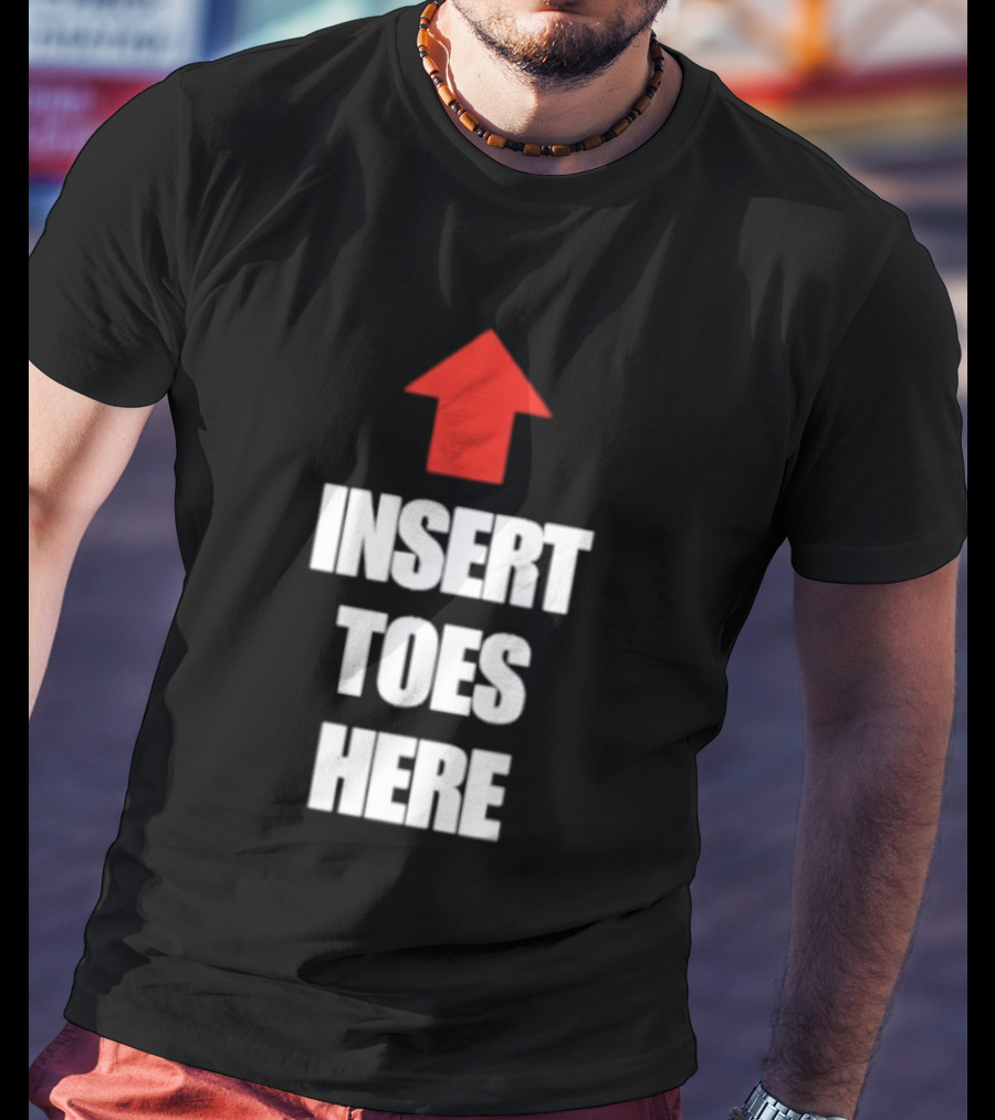 Insert Toes Here Red Arrow Top T-Shirt